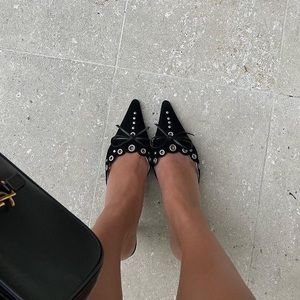 Tony Bianco Shae Black Suede Heels
